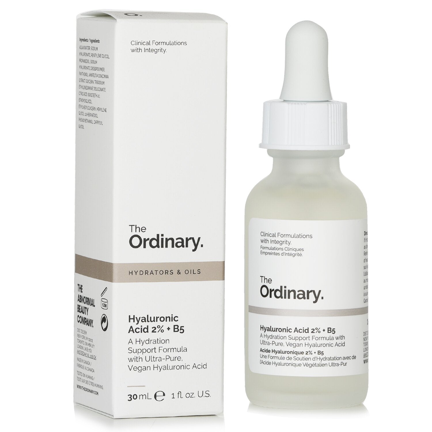 The Ordinary Hyaluronic Acid 2% +B5 Hydration Support Formula  30ml/1oz