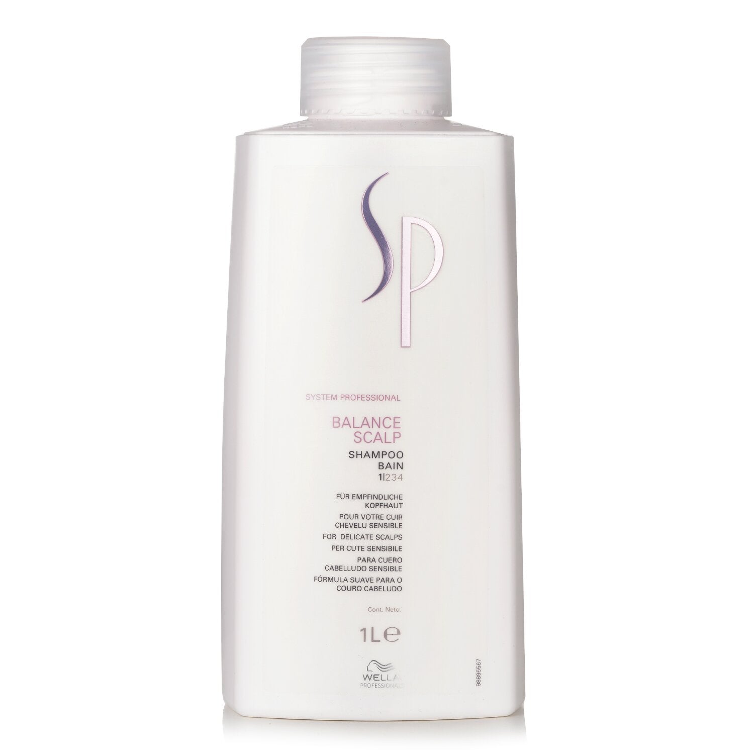 Wella SP Balance Scalp Shampoo (For Delicate Scalps)  1000ml