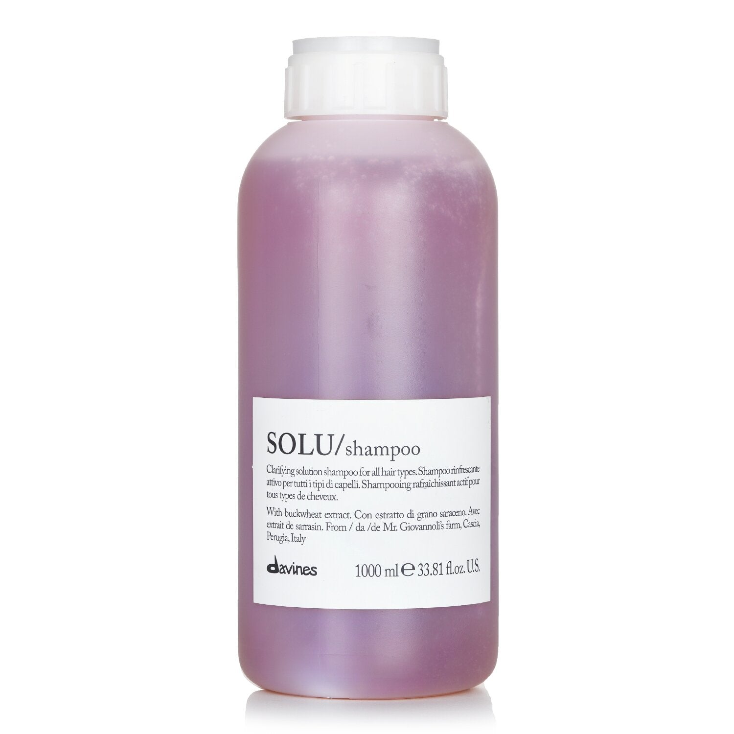 Davines Solu Clarifying Solution Shampoo  1000ml/33.81oz