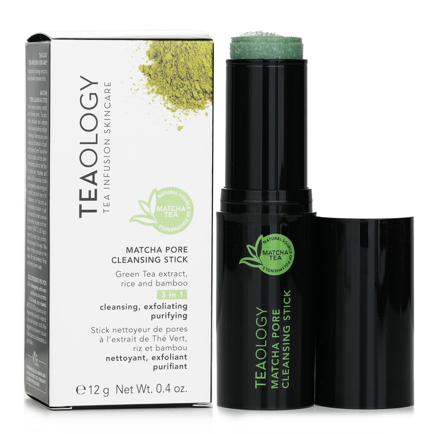 Teaology Matcha Pore Cleansing Stick  12g/0.4oz