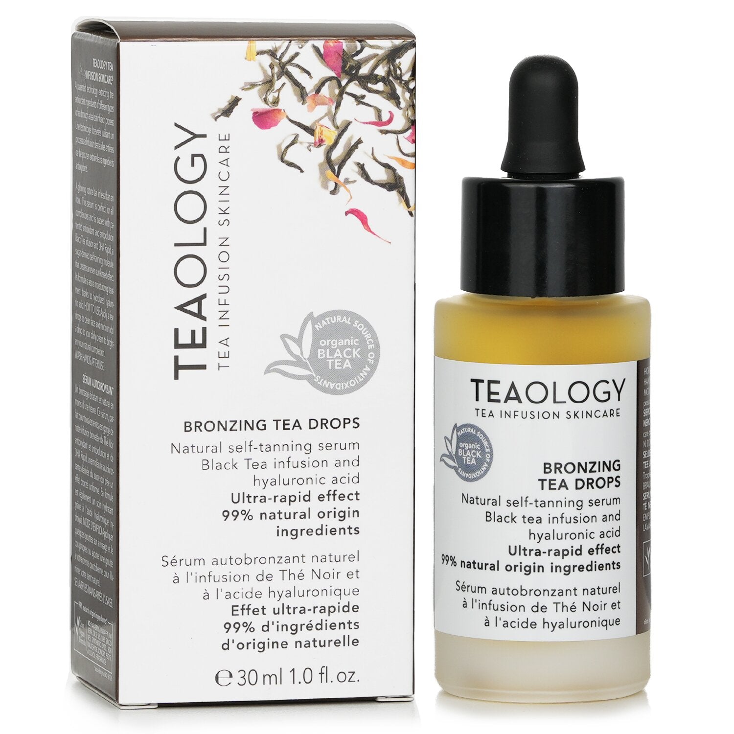 Teaology Bronzing Tea Drops Facial Serum  30ml/1oz