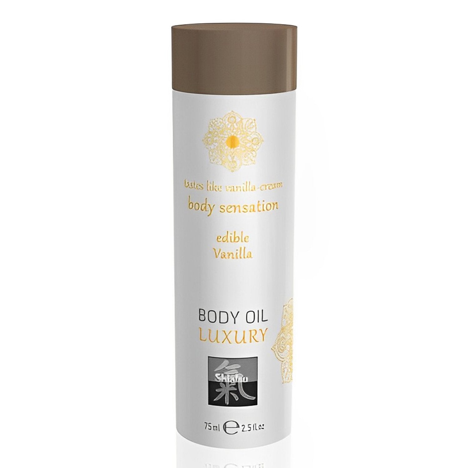 SHIATSU Luxury Body Oil Edible - Vanilla  75ml / 2.5oz