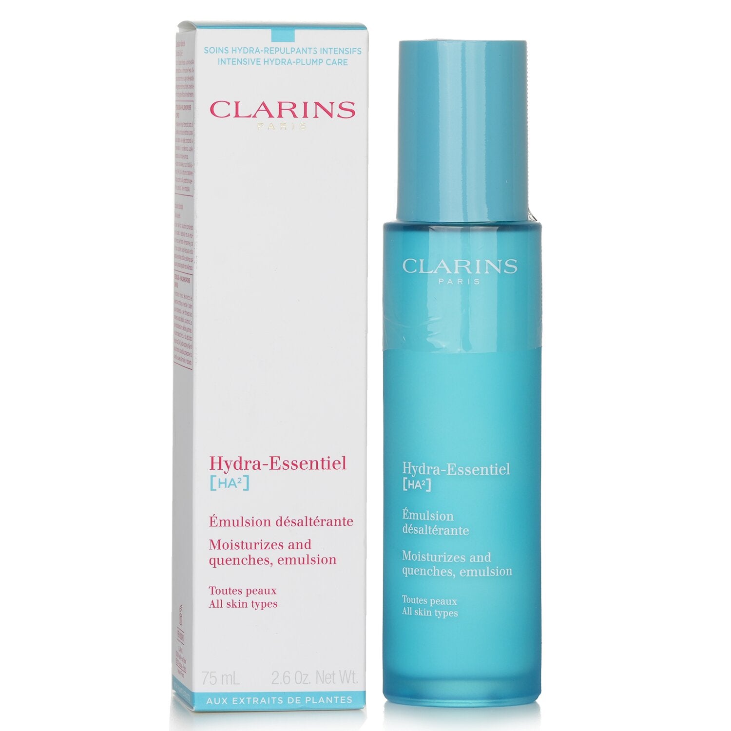 Clarins Hydra-Essentiel [HA?] Moisturizes & Quenches Emulsion  75ml/2.6oz