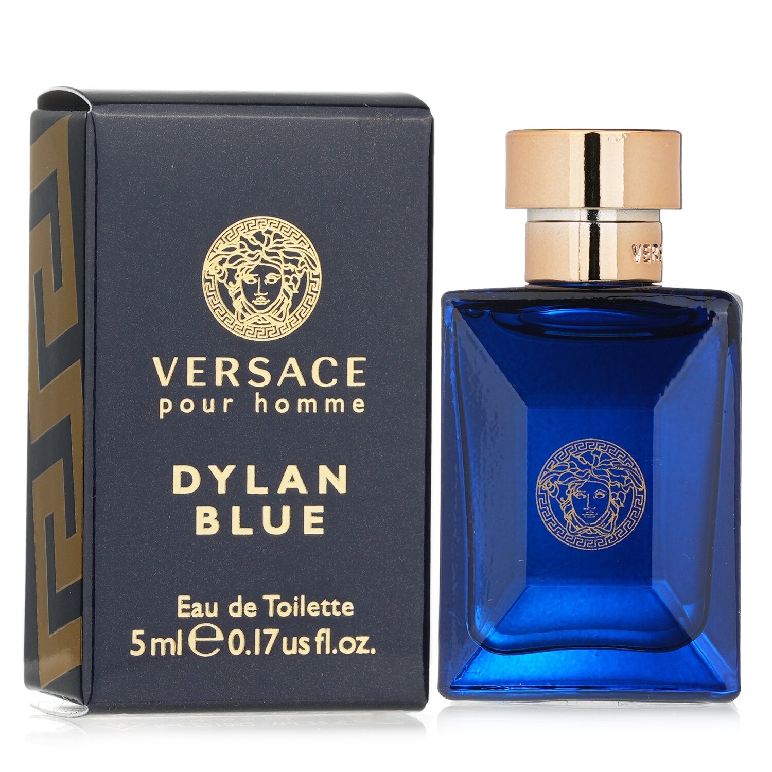 Versace Dylan Blue Eau De Toilette Spray (Miniature)  5ml/0.17oz