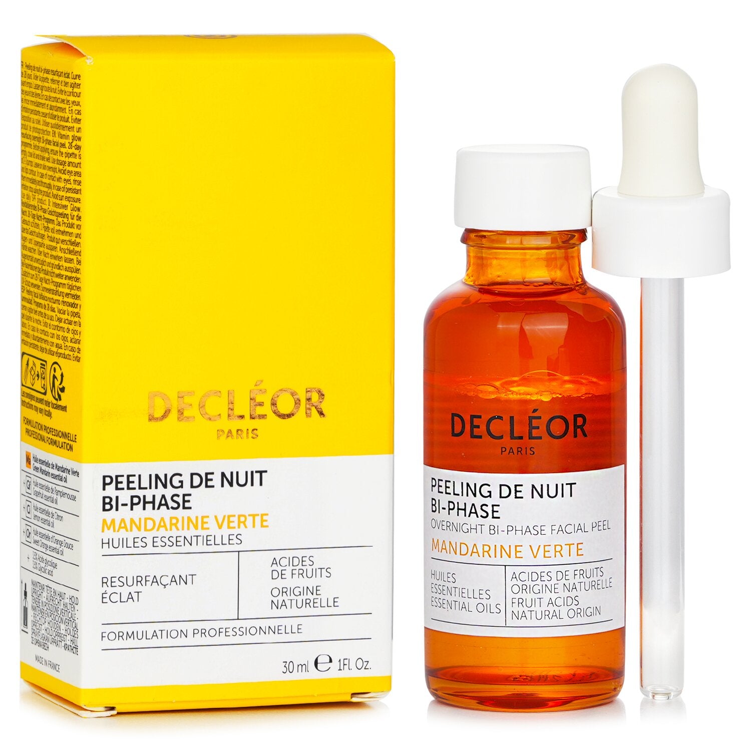 Decleor Green Mandarin Overnight Bi-Phase Facial Peel  30ml/1oz