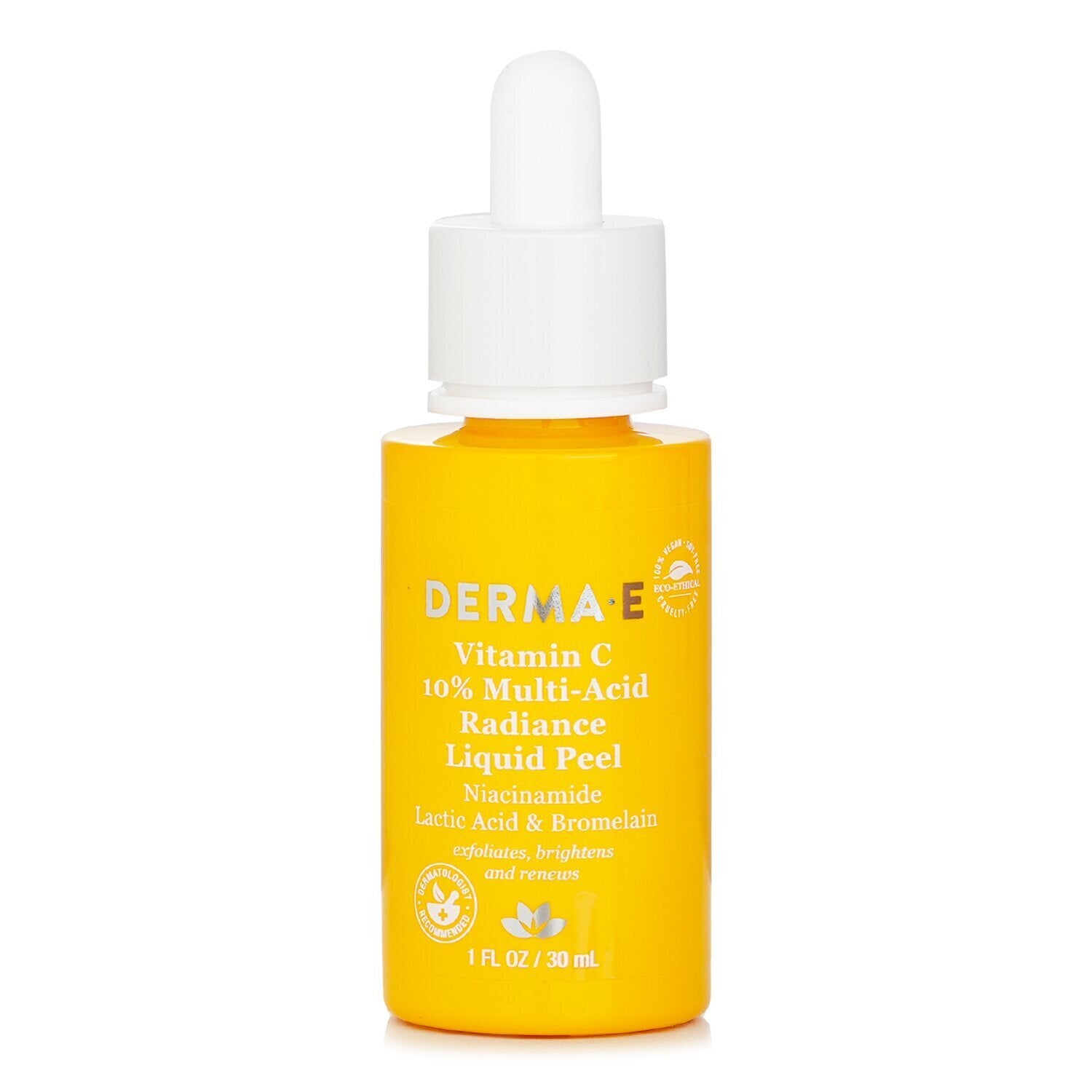 Derma E Vitamin C 10% Multi-Acid Radiance Liquid Peel  30ml/1oz