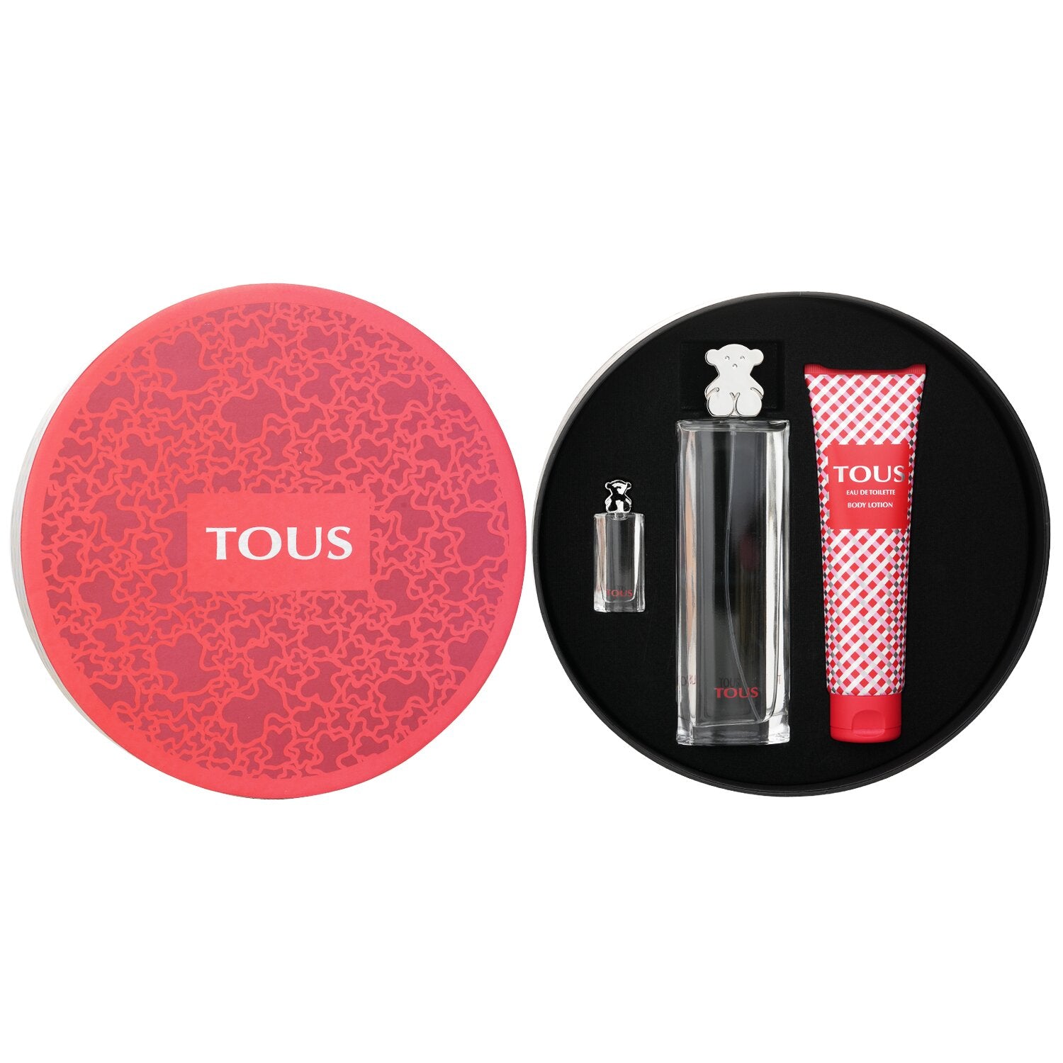 Tous Eau De Toilette Spray 90ml + Eau De Toilette Spray 4.5 ml + Body Lotion 150ml  3pcs