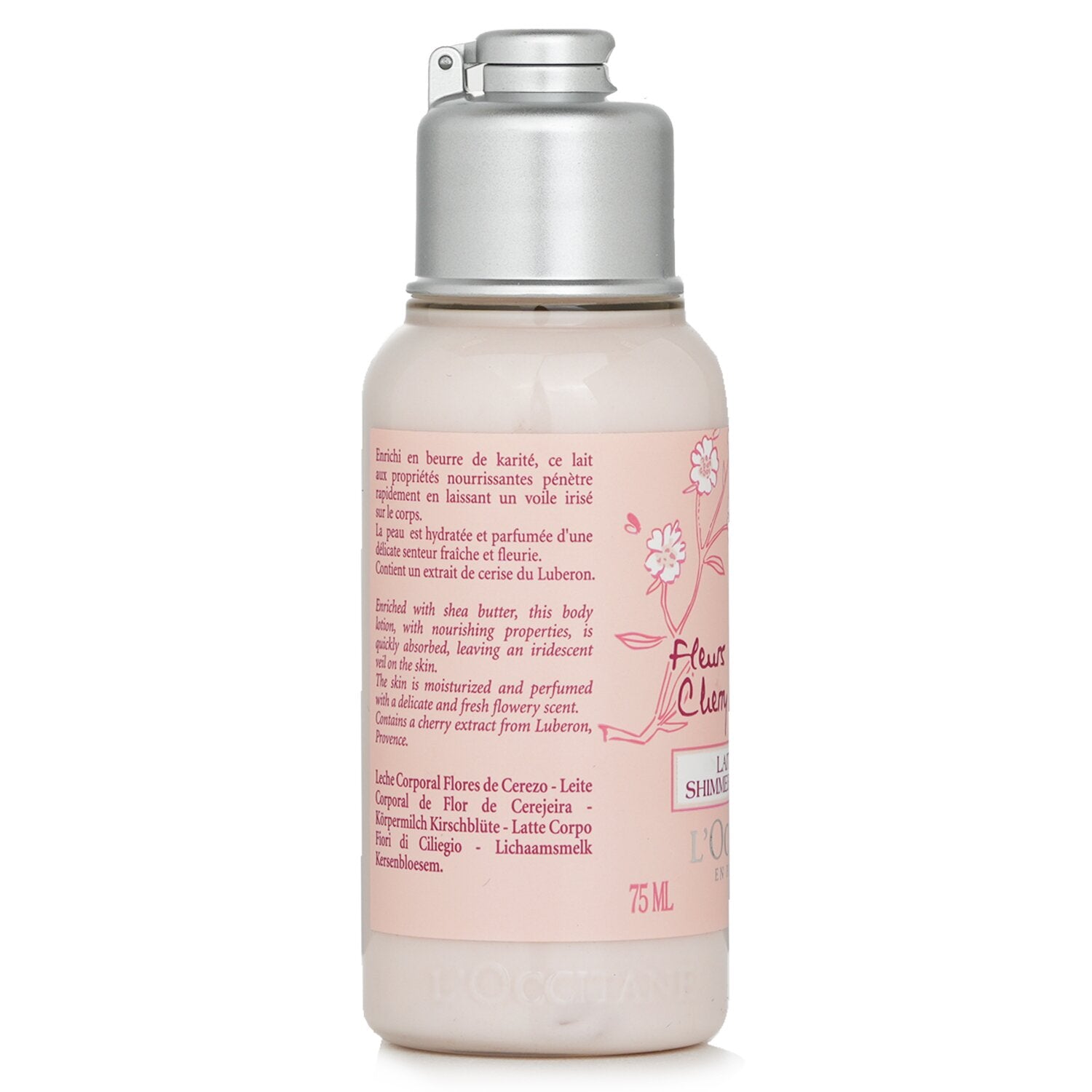 L'Occitane Cherry Blossom Shimmering Lotion  75ml/2.5oz