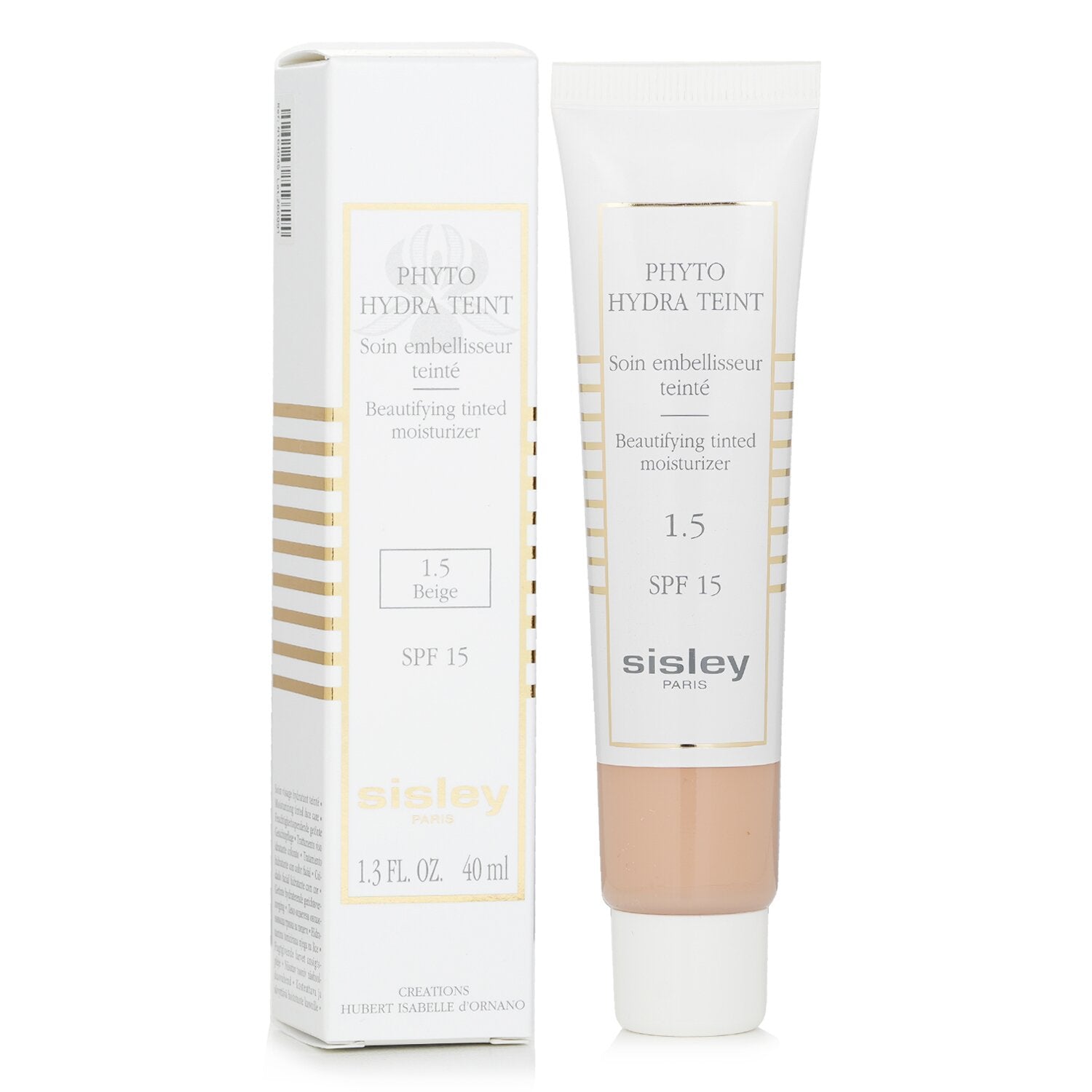 Sisley Phyto Hydra Teint Beautifying Tinted Moisturizer SPF 15 - # 1.5 Beige  40ml/1.3oz