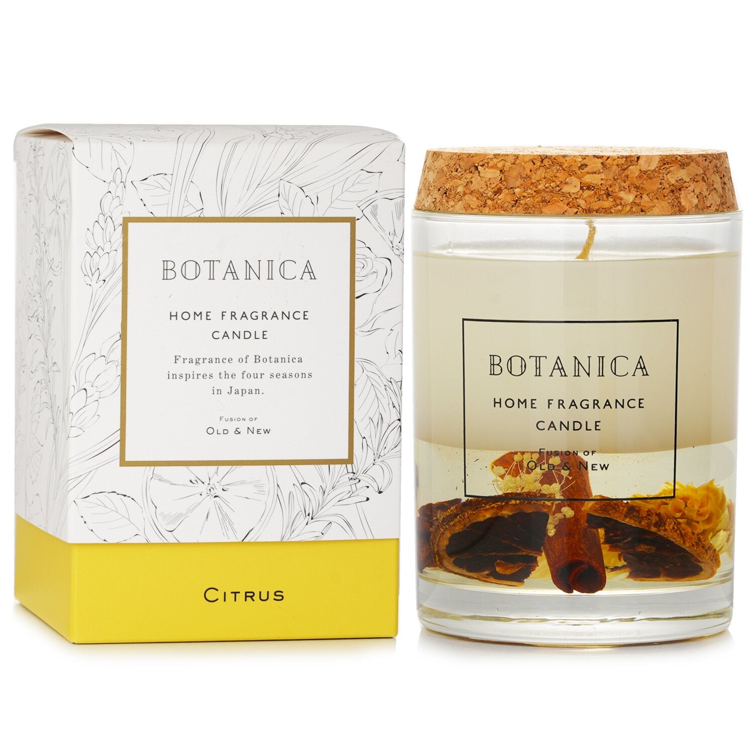 Botanica Home Fragrance Candle Citrus  1pcs