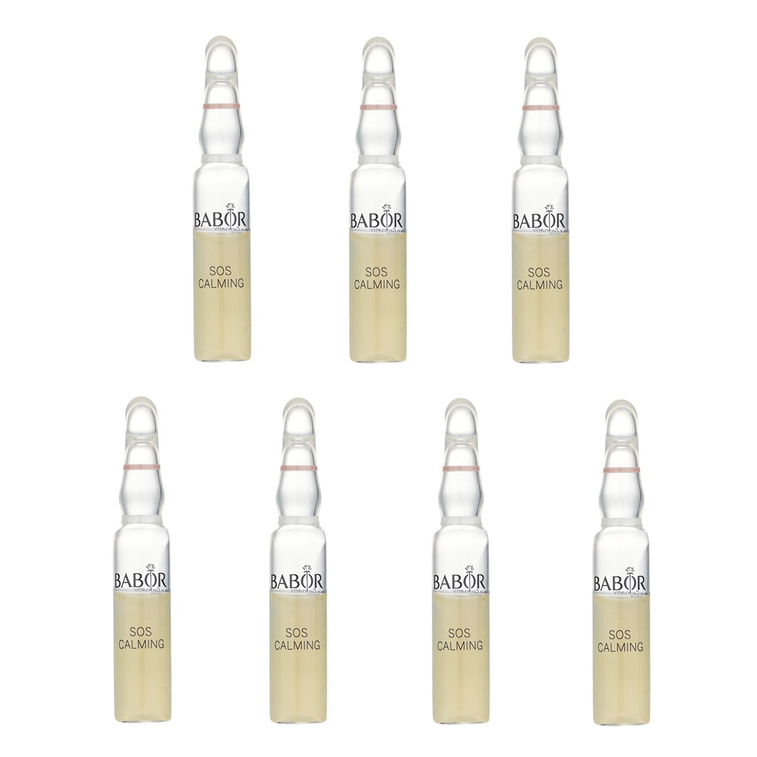 Babor Ampoule Concentrates - SOS Calming (For Sensitive, Irritated Skin)  7x2ml/0.06oz