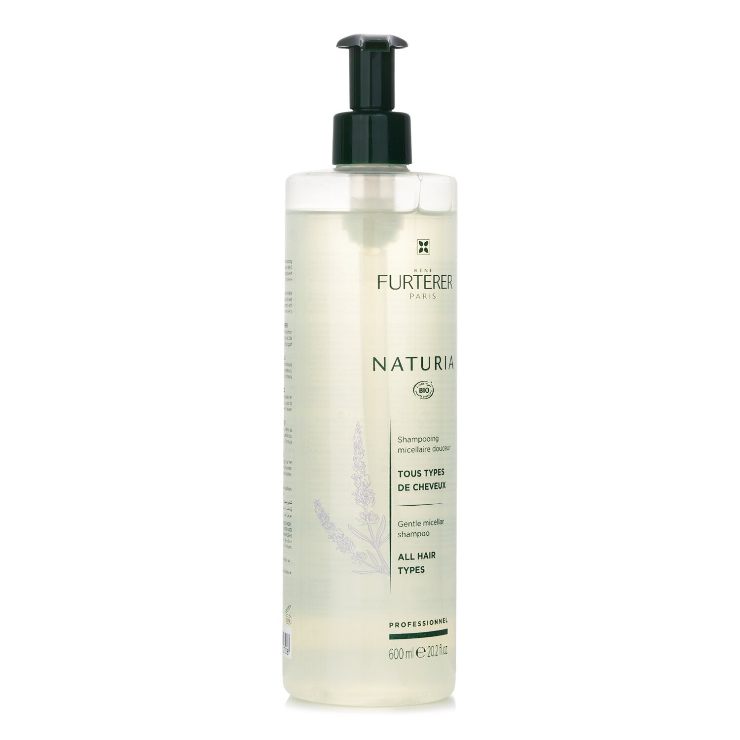 Rene Furterer Naturia Gentle Micellar Professionnel Shampoo (For All Hair Types)  600ml/20.2oz