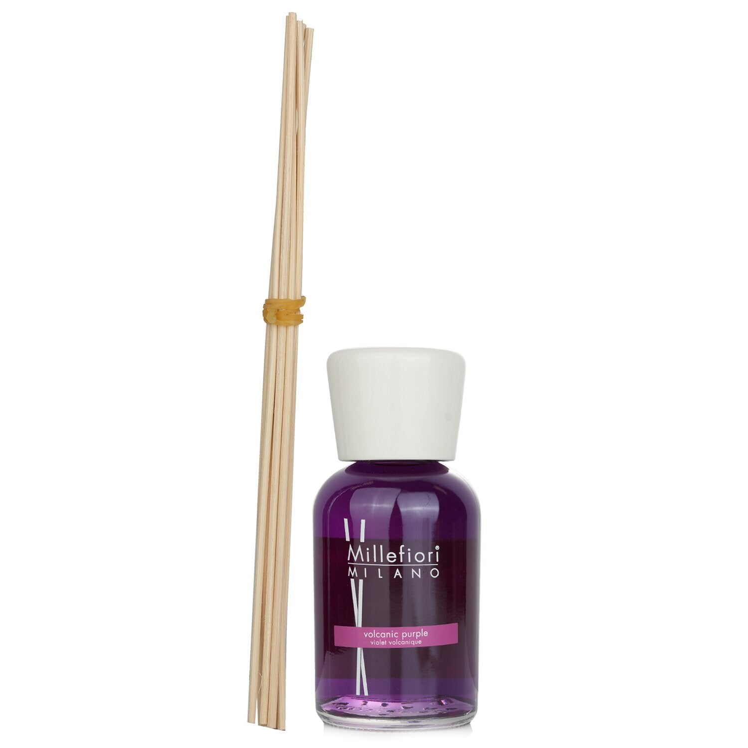 Millefiori Natural Fragrance Diffuser - Volcanic Purple  100ml/3.38oz