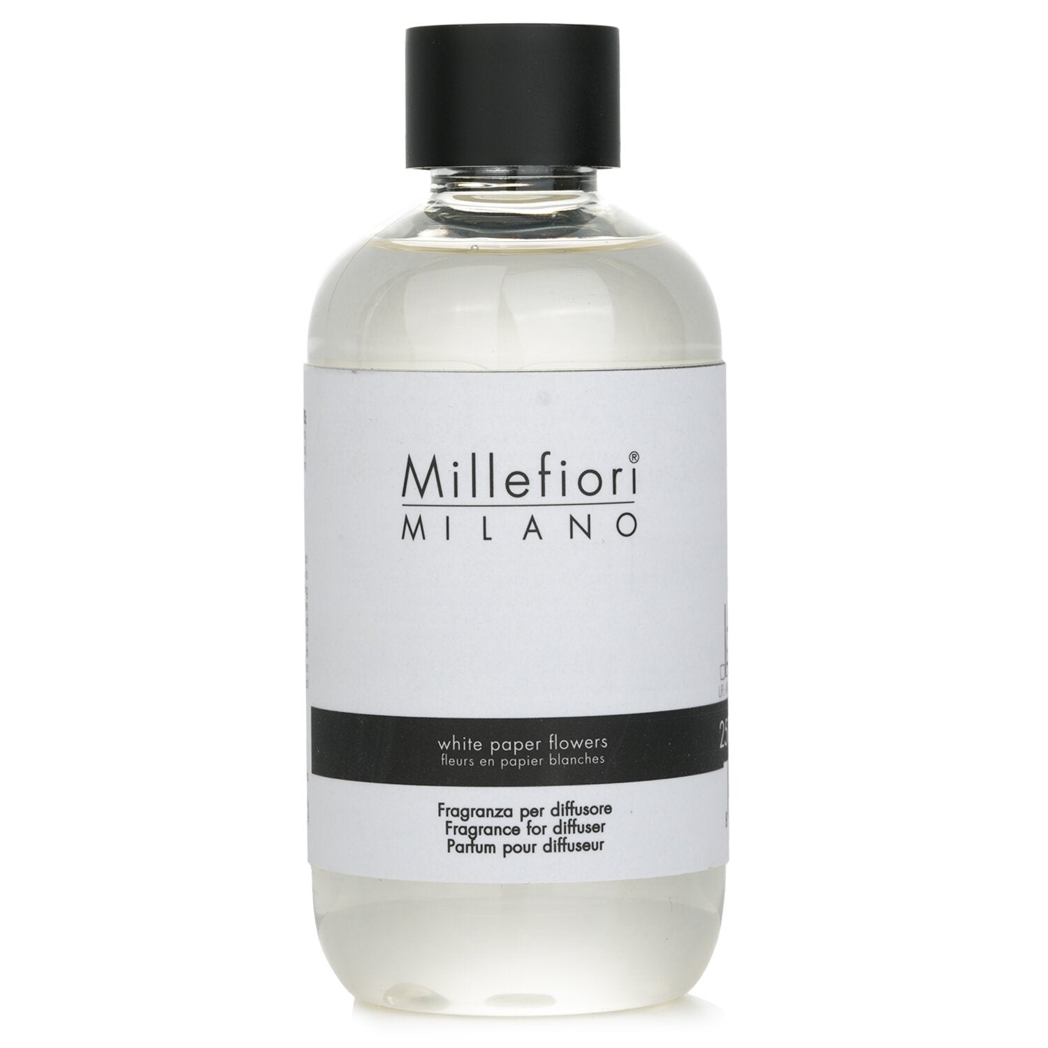 Millefiori Natural Fragrance For Diffuser Refill - White Paper Flowers  250ml/8.45oz