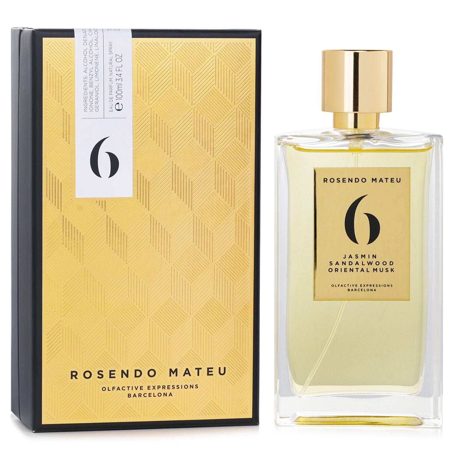 Rosendo Mateu Rosendo Mateu Eau De Parfum Spray - #6 Jasmin, Sandalwood, Oriental Musk  100ml/3.4oz