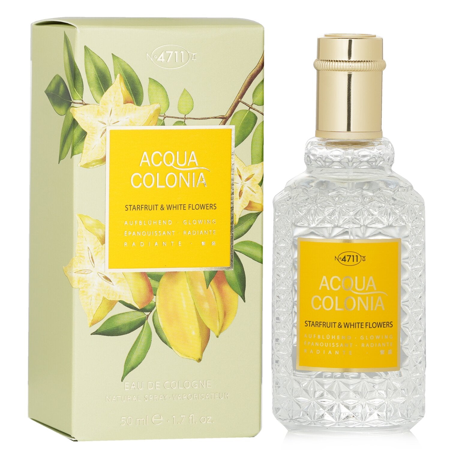 4711 4711 Acqua Colonia Starfruit & White Flowers Eau De Cologne Spray  50ml/1.7oz