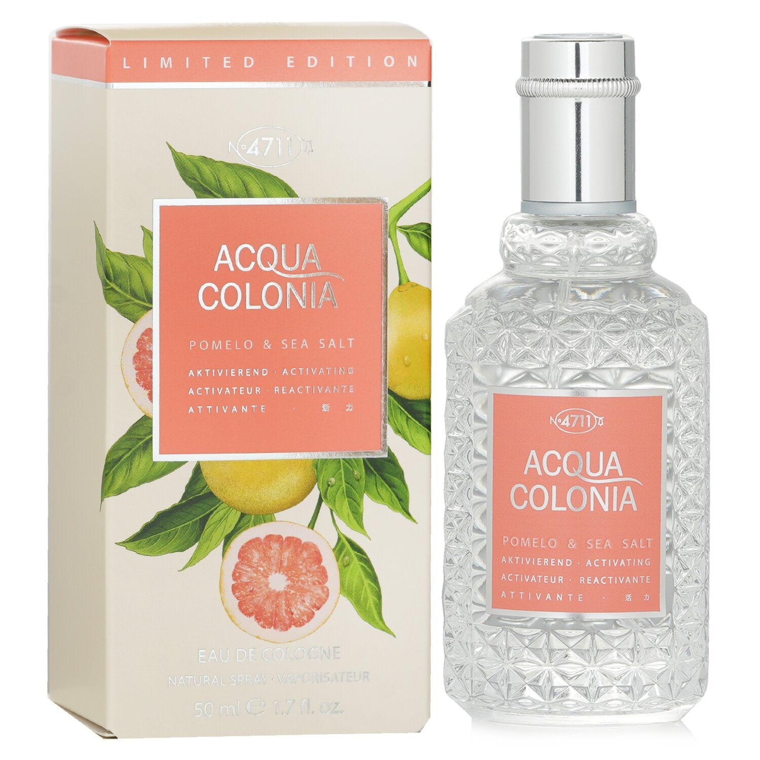 4711 4711 Acqua Colonia Pomelo & Sea Salt Eau De Cologne Spray  50ml/1.7oz