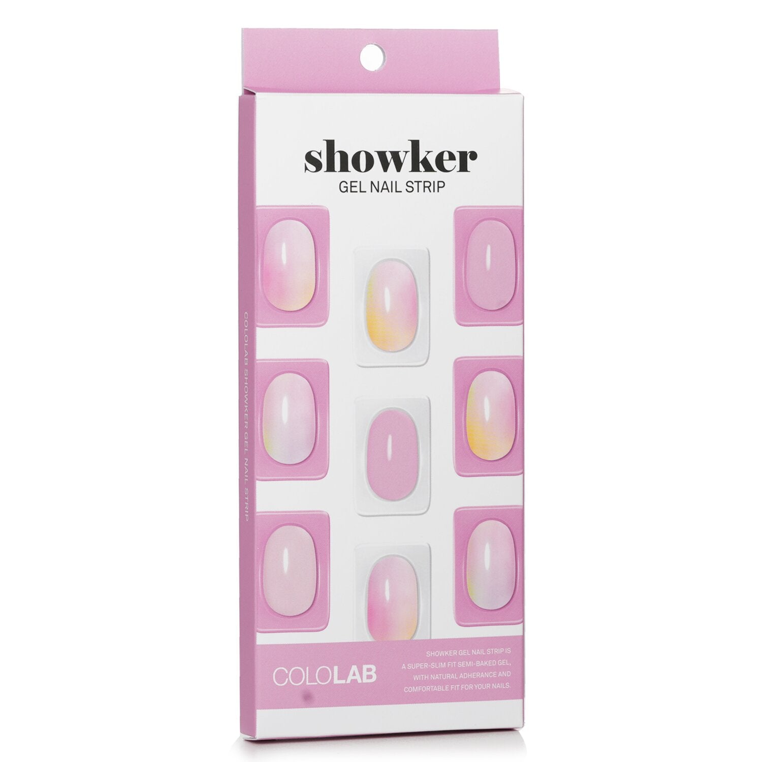 Cololab Showker Gel Nail Strip # CSF311 Lovely Violet  1pcs