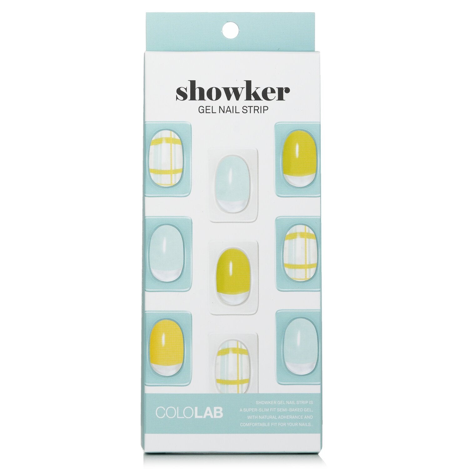 Cololab Showker Gel Nail Strip # CSA111 Spring Marble  1pcs