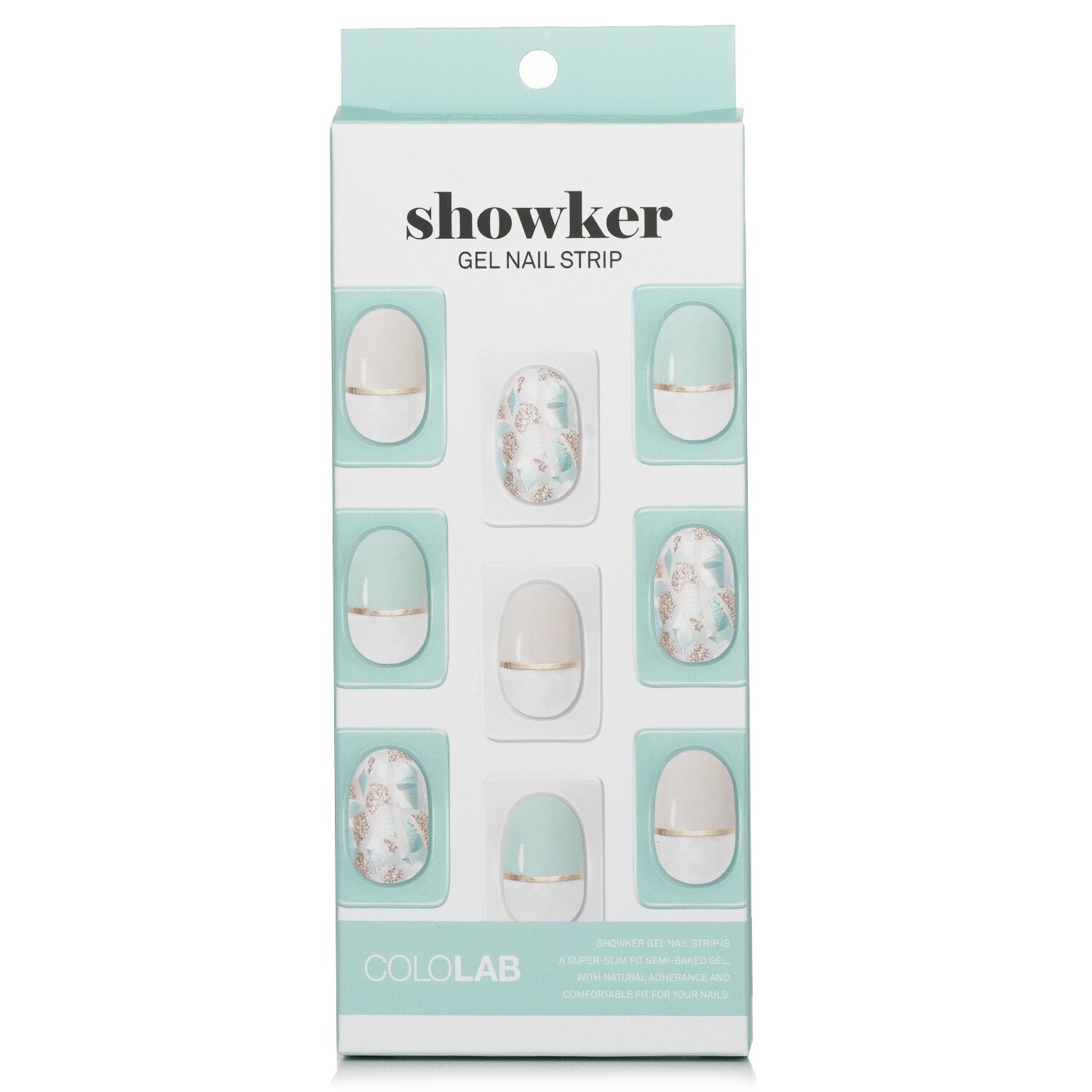 Cololab Showker Gel Nail Strip # CSA102 Lady's Jacket  1pcs