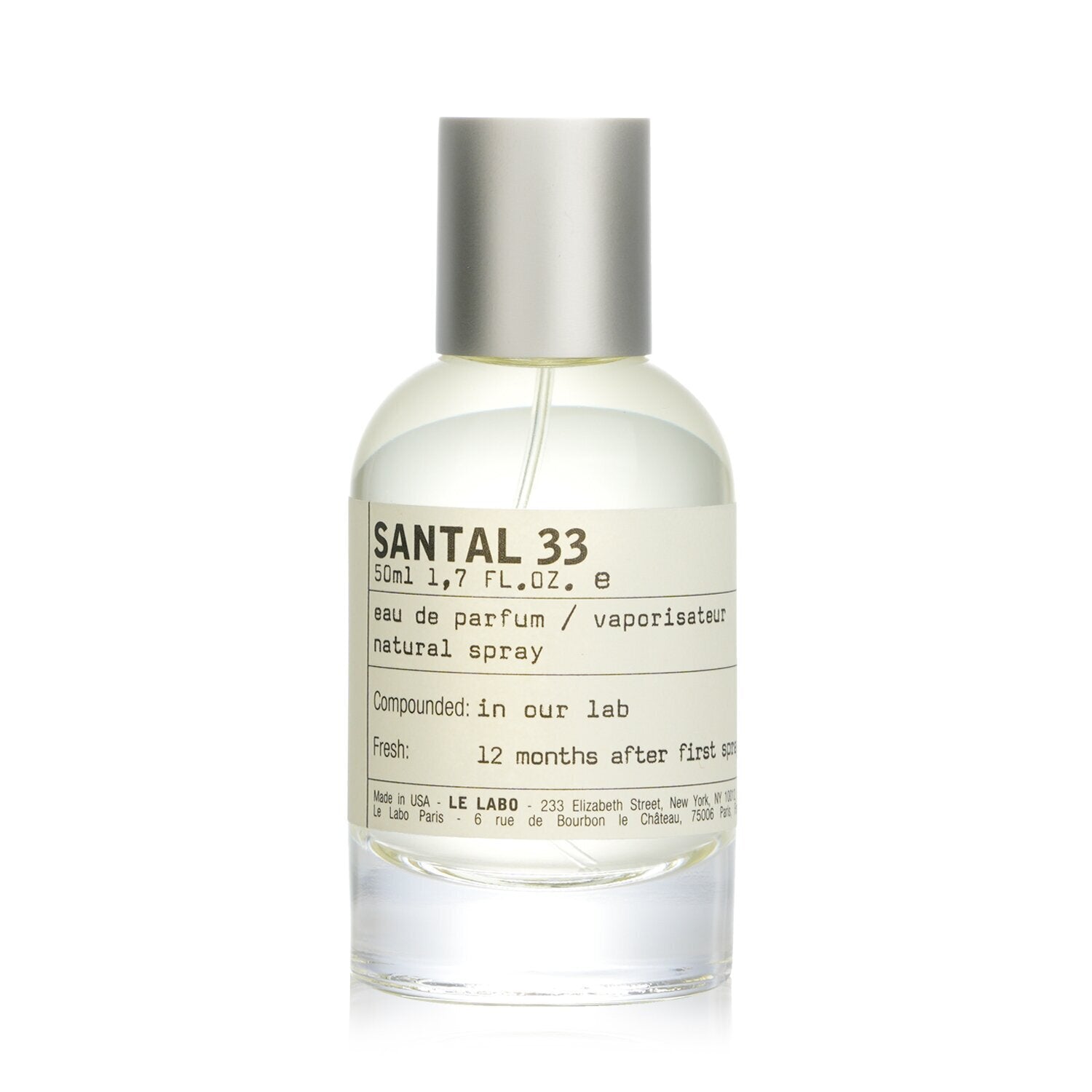 Le Labo Santal 33 Eau De Parfum Spray  50ml/1.7oz