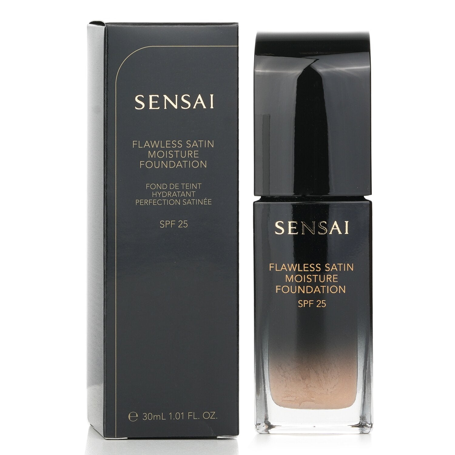 Kanebo Sensai Flawless Satin Moisture Foundation SPF 25 - # FS202 Ochre Beige  30ml/1.01oz