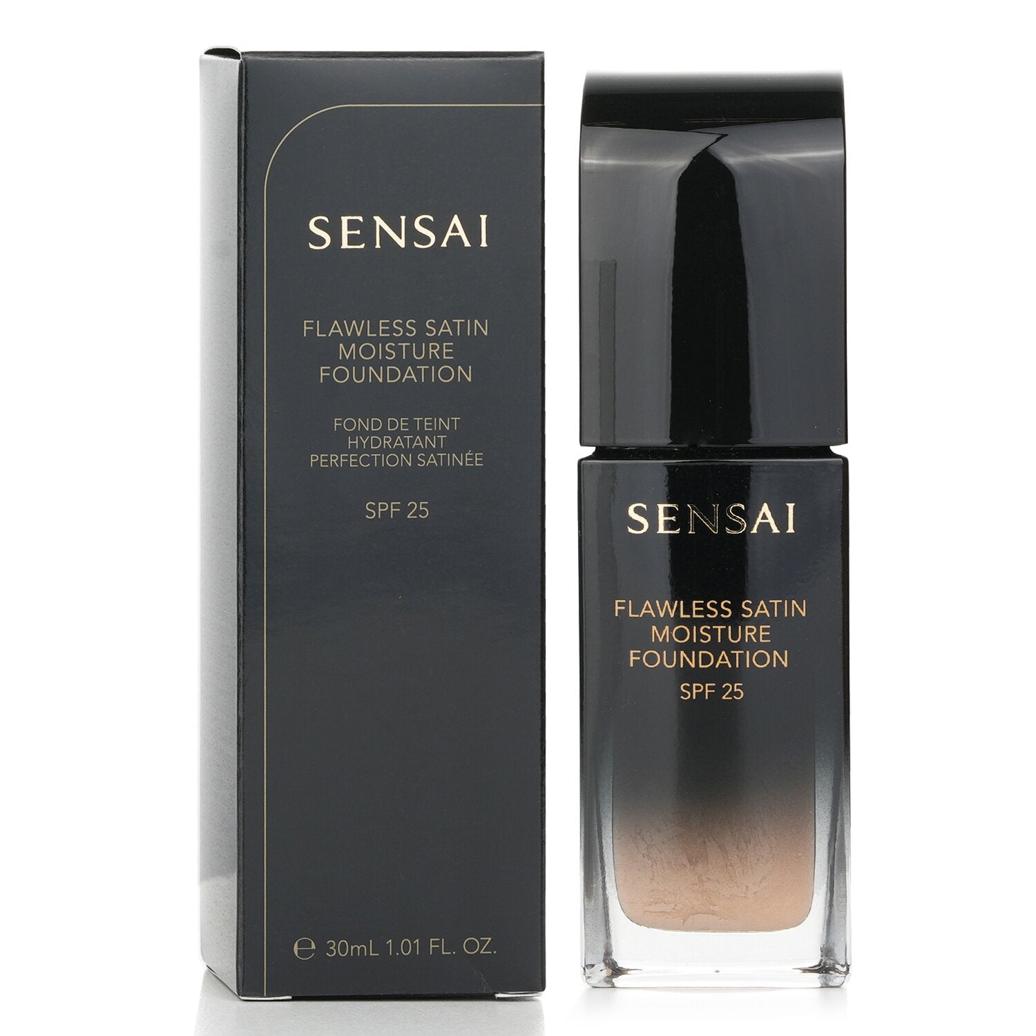 Kanebo Sensai Flawless Satin Moisture Foundation SPF 25 - # FS204 Honey Beige  30ml/1.01oz