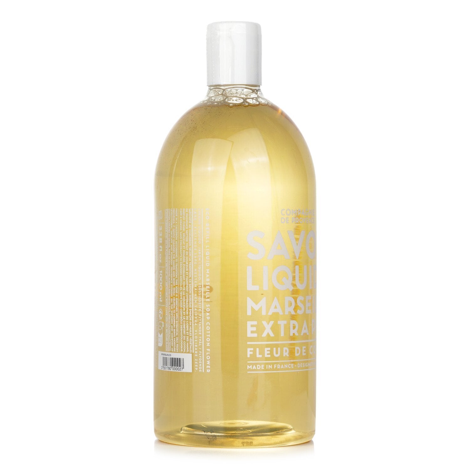 Compagnie de Provence Liquid Marseille Soap Cotton Flower Refill  1000ml/33.8oz