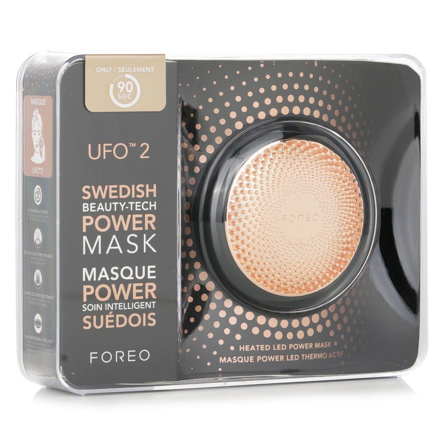 FOREO UFO 2 Smart Mask Treatment Device - # Black  1pcs