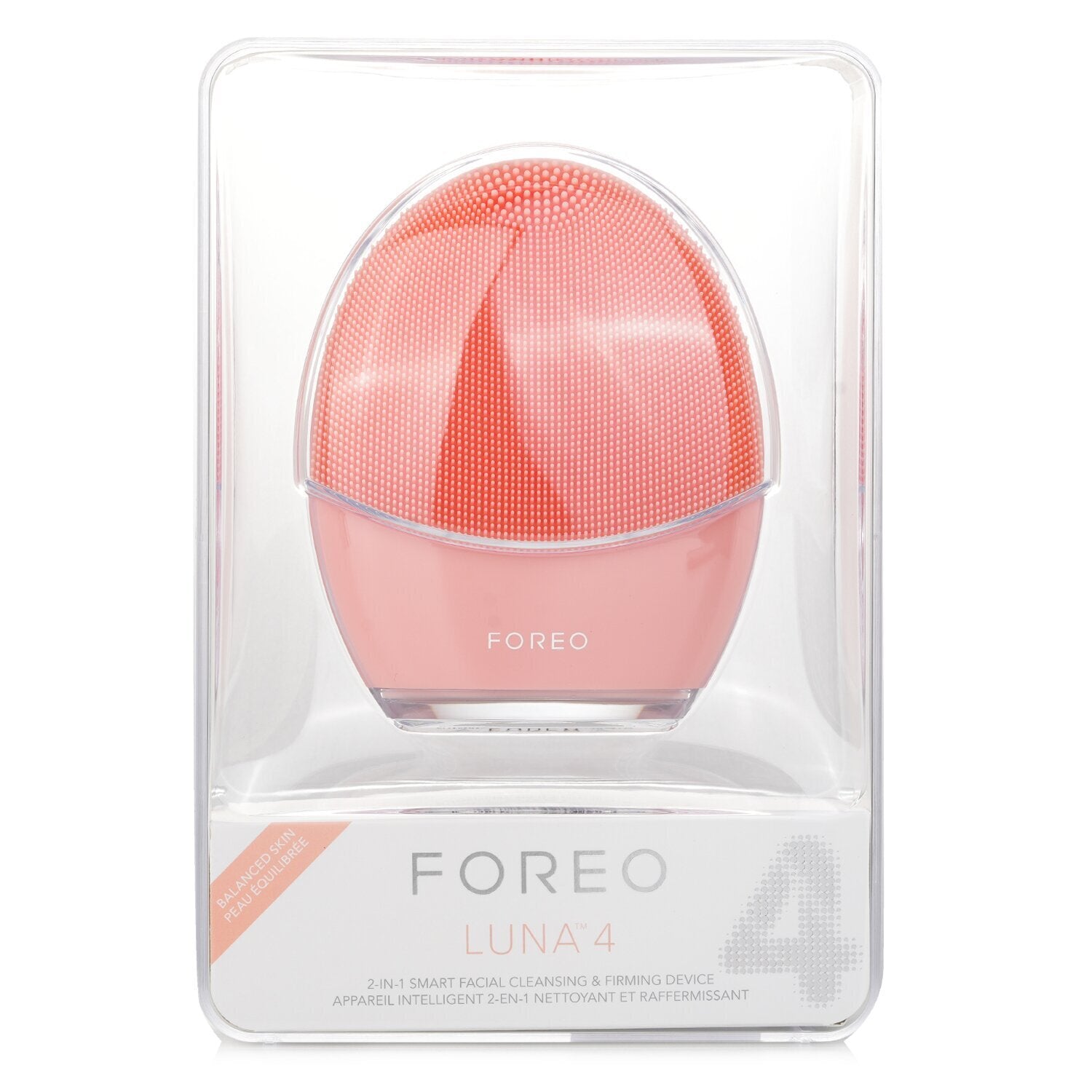 FOREO Luna 4 2-In-1 Smart Facial Cleansing & Firming Device (Balanced Skin)  1pcs