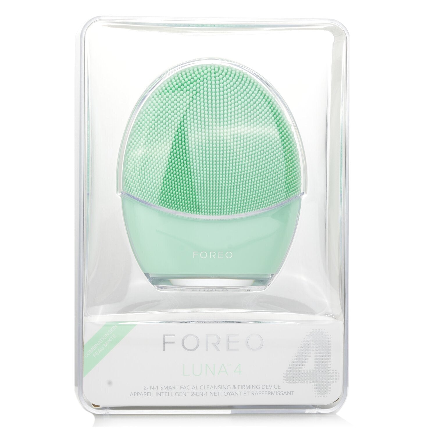 FOREO Luna 4 2-In-1 Smart Facial Cleansing & Firming Device (Combination Skin)  1pcs