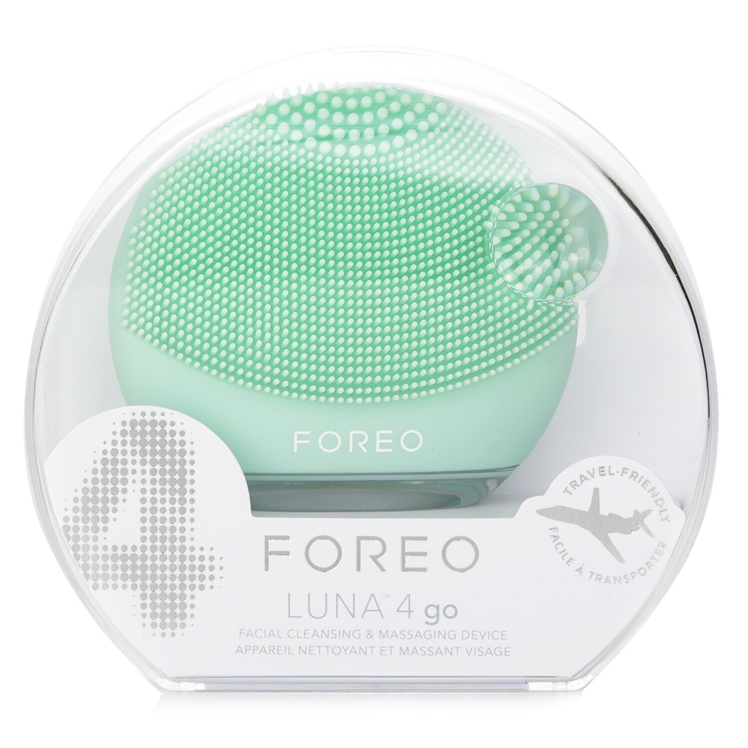 FOREO Luna 4 Go Facial Cleansing & Massaging Device - # Pistachio  1pcs