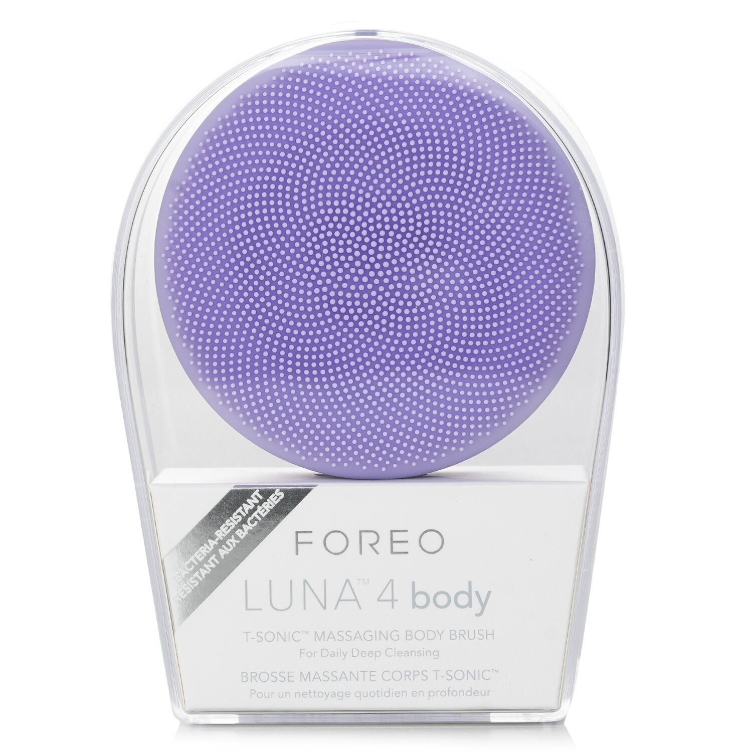 FOREO Luna 4 Body Massaging Body Brush - # Lavender  1pcs