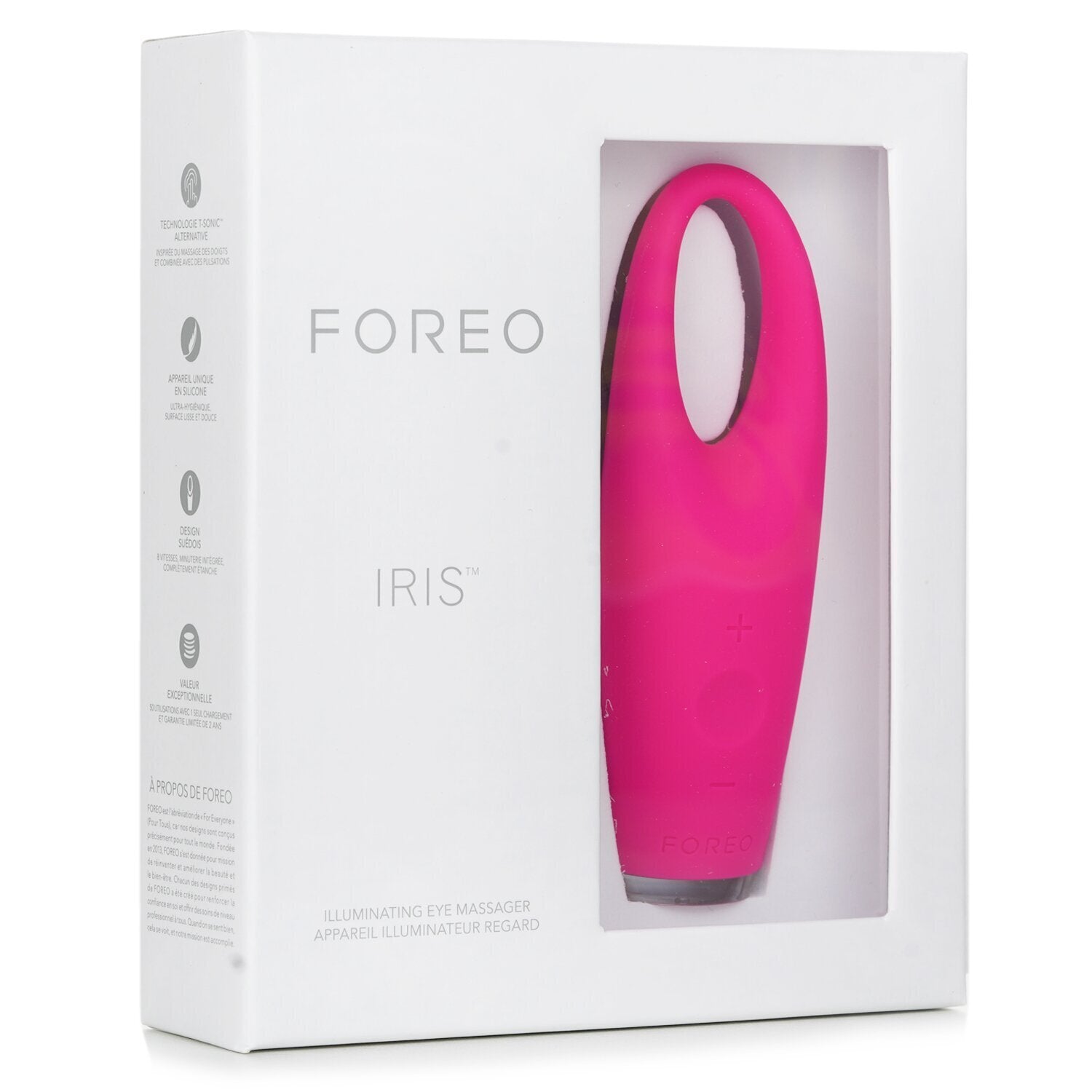 FOREO Iris Illuminating Eye Massager -  # Magenta  1pcs