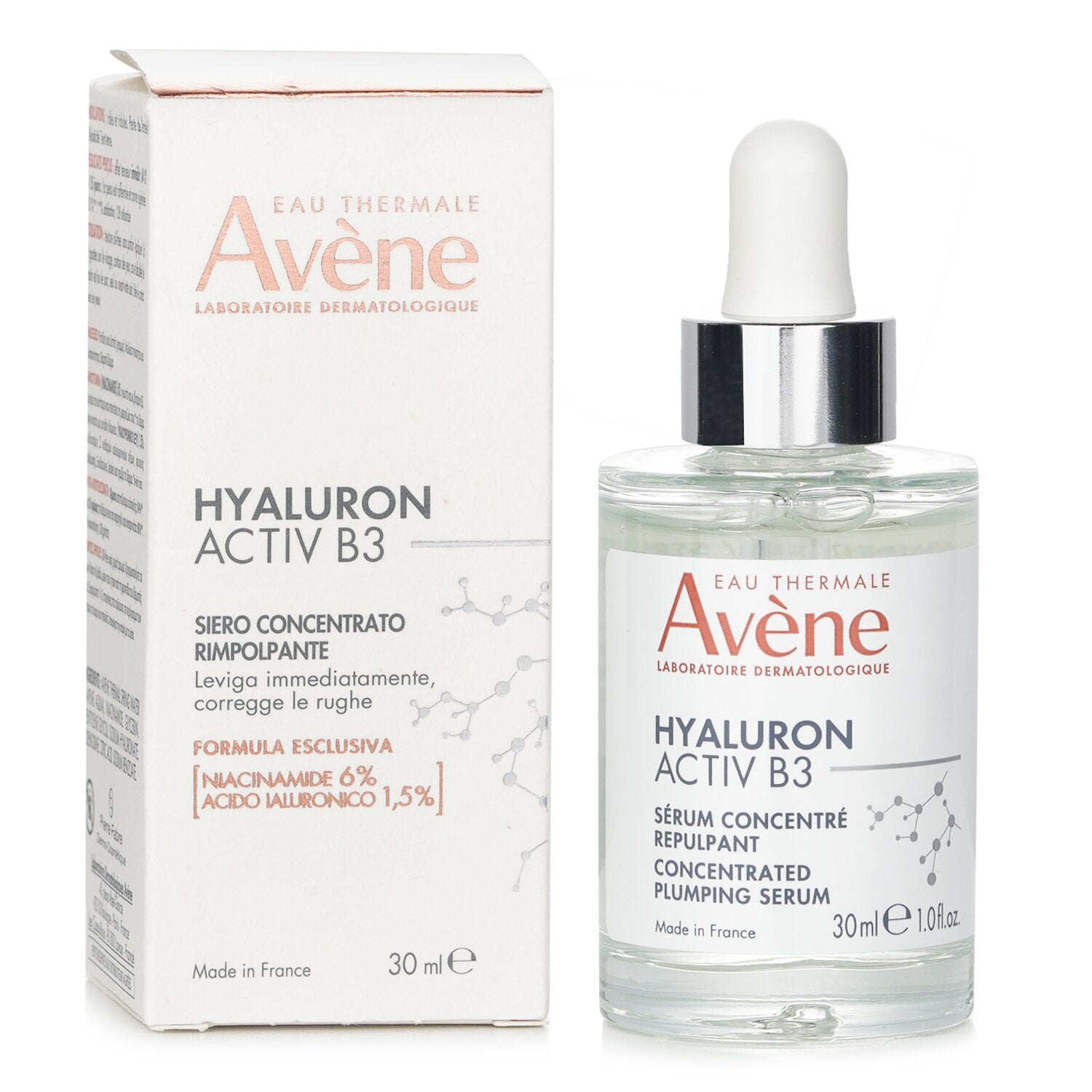 Avene Hyaluron Activ B3 Concentrated Plumping Serum  30ml