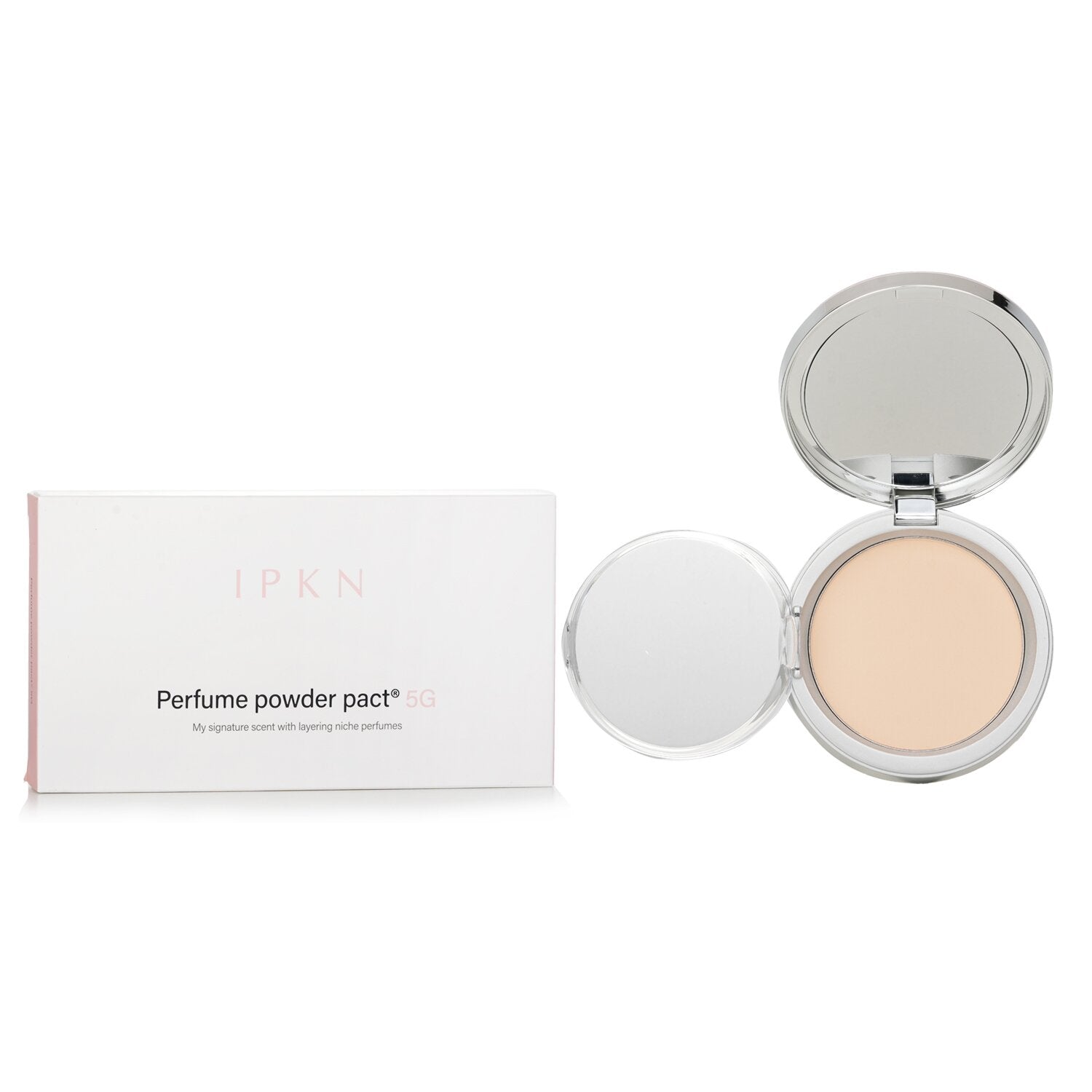 IPKN Perfume Powder Pact 5G - # 21 Nude Beige Moist  14.5g