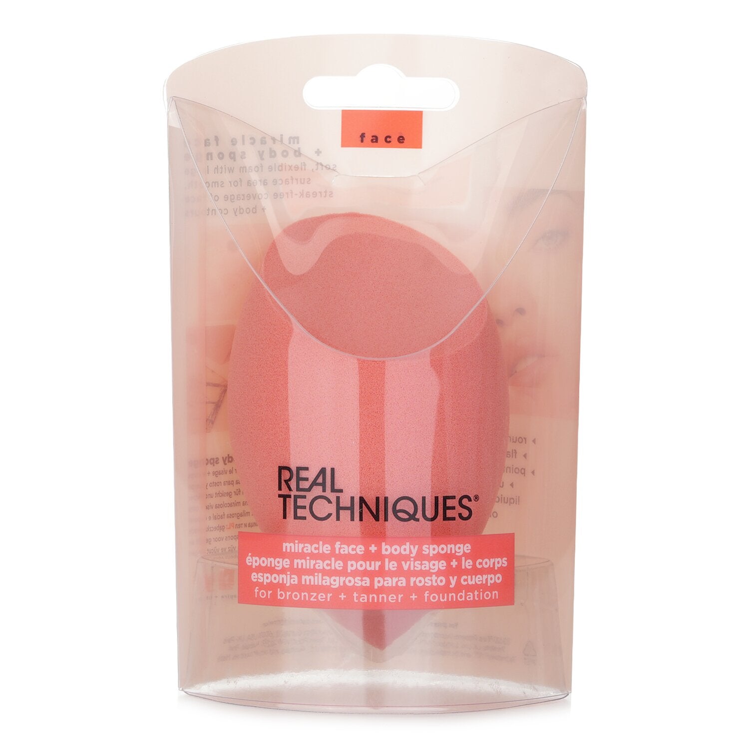 Real Techniques Miracle Face and Body Sponge  set