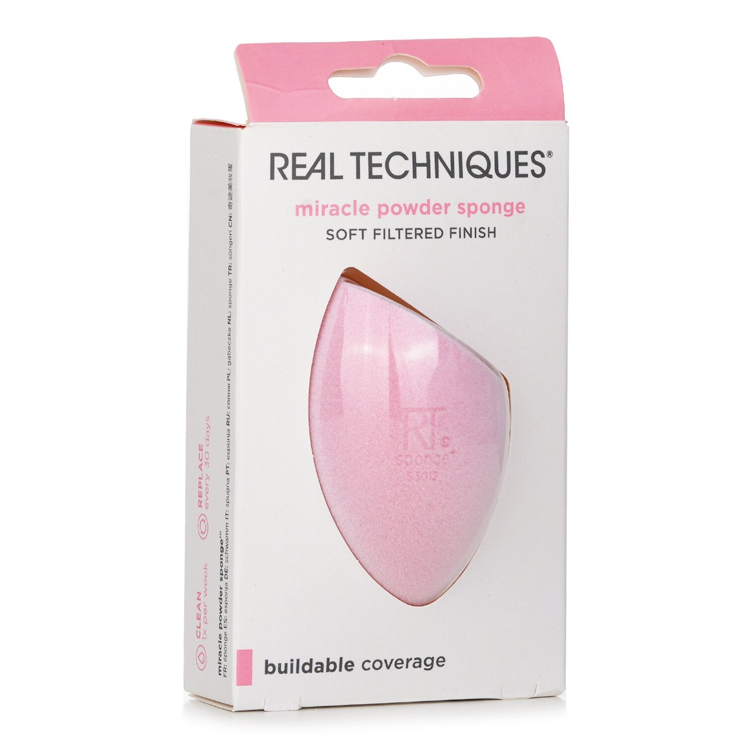 Real Techniques Miracle Powder Sponge  pcs