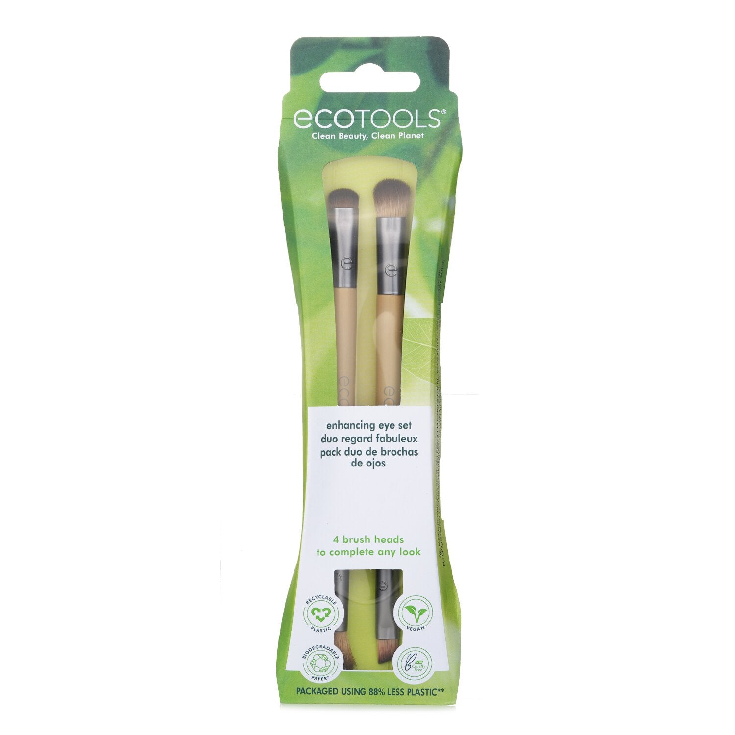 EcoTools Eye Enhancing Duo Brush Set  set