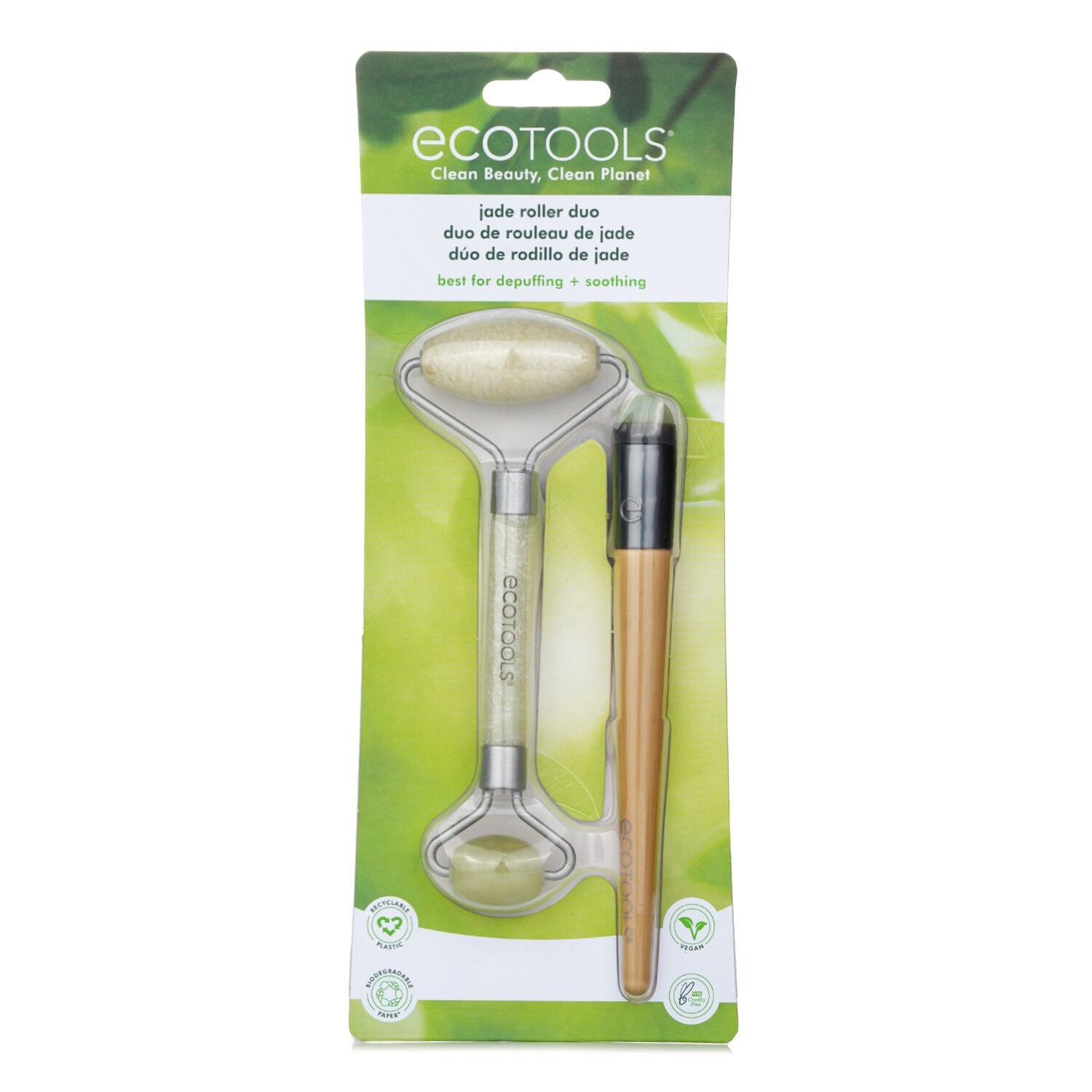 EcoTools Jade Roller Duo  set