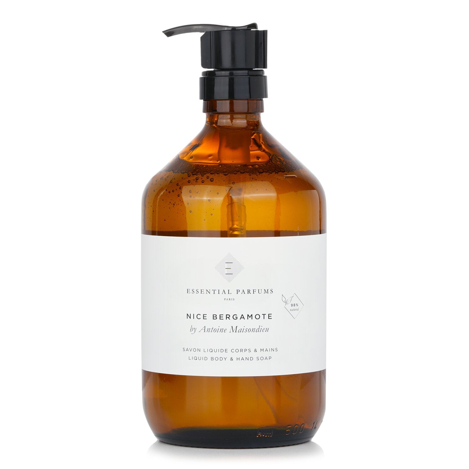 Essential Parfums Nice Bergamote by Antoine Maisondieu Liquid Body & Hand Soap  500ml/16.9oz