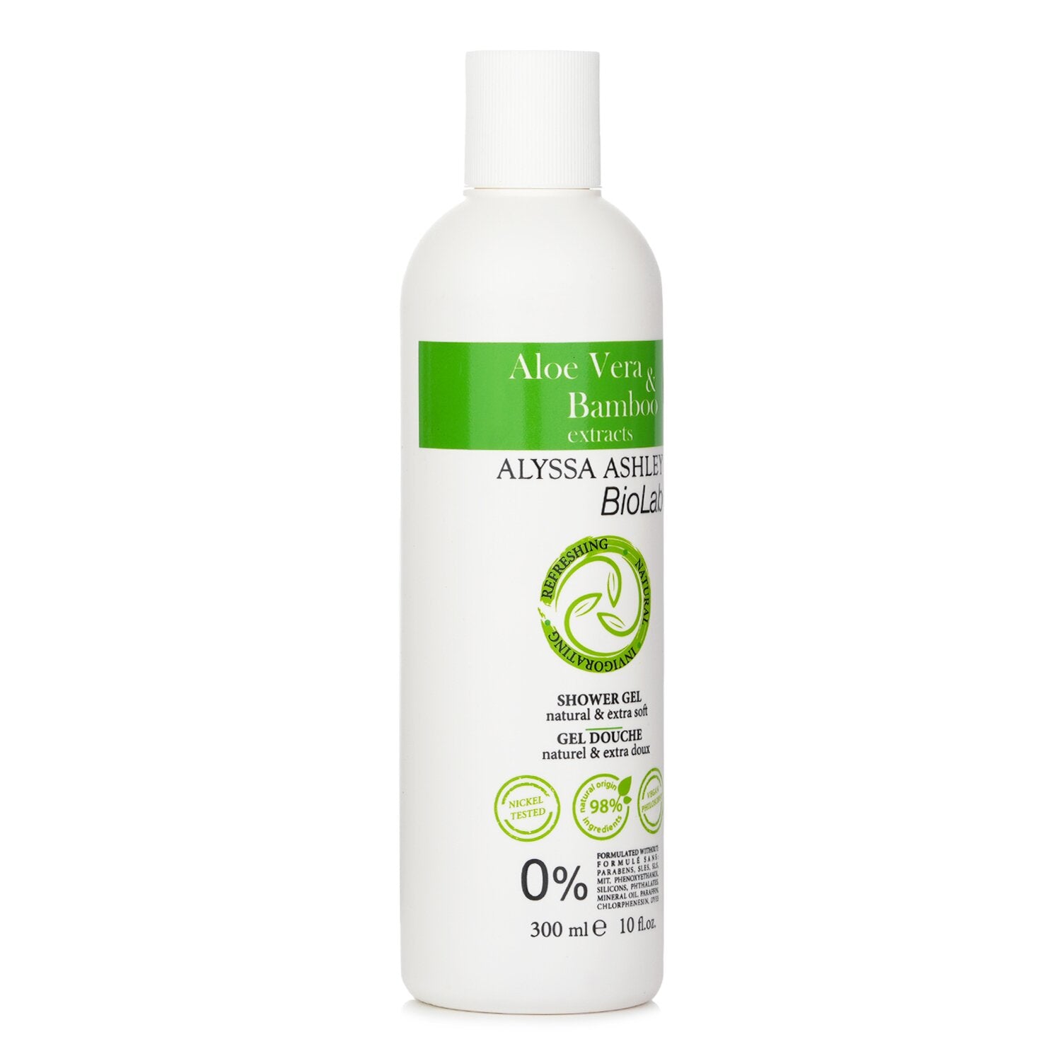 Alyssa Ashley Biolab Aloe Vera & Bamboo Shower Gel  300ml/10oz