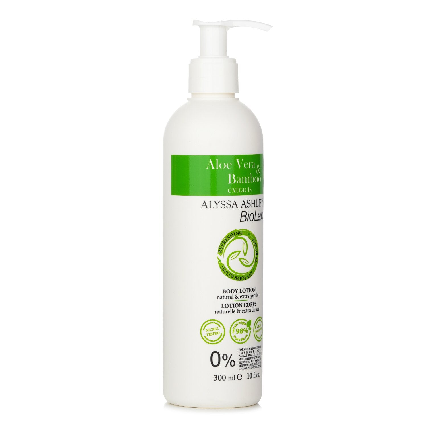 Alyssa Ashley Biolab Aloe Vera & Bamboo Body Lotion  300ml/10oz