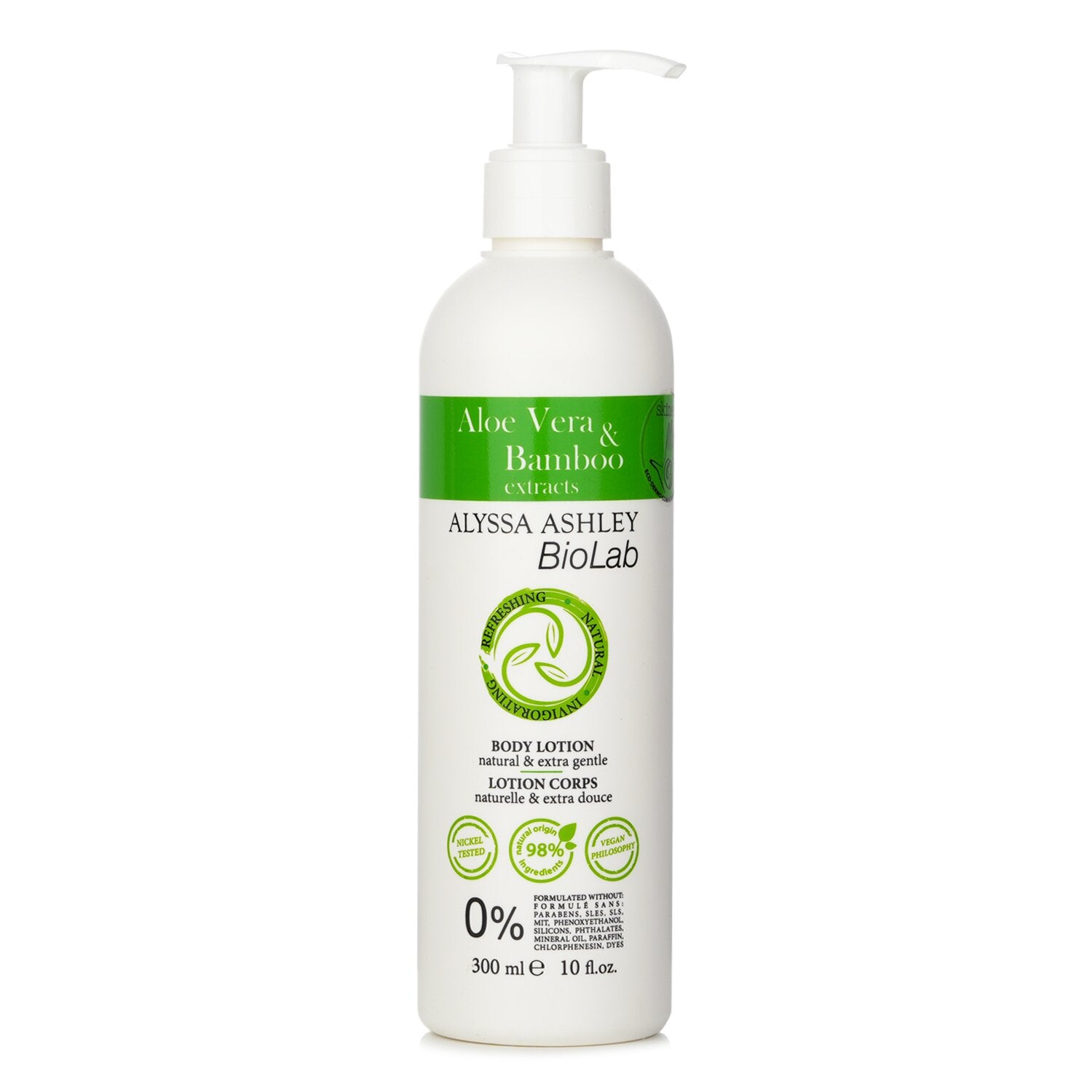 Alyssa Ashley Biolab Aloe Vera & Bamboo Body Lotion  300ml/10oz