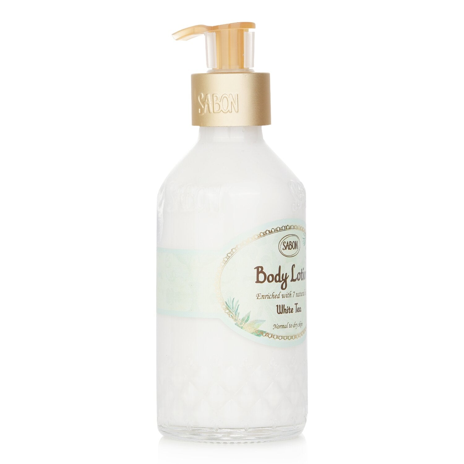 Sabon Body Lotion - White Tea (Normal to Dry Skin) (With Pump)  200ml/6.7oz