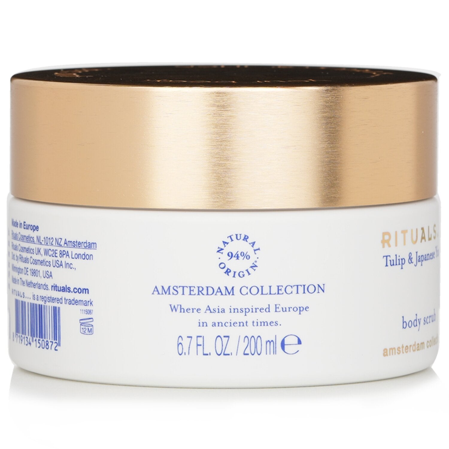 Rituals Amsterdam Collection Tulip & Japanese Yuzu Body Scrub  200ml/6.7oz