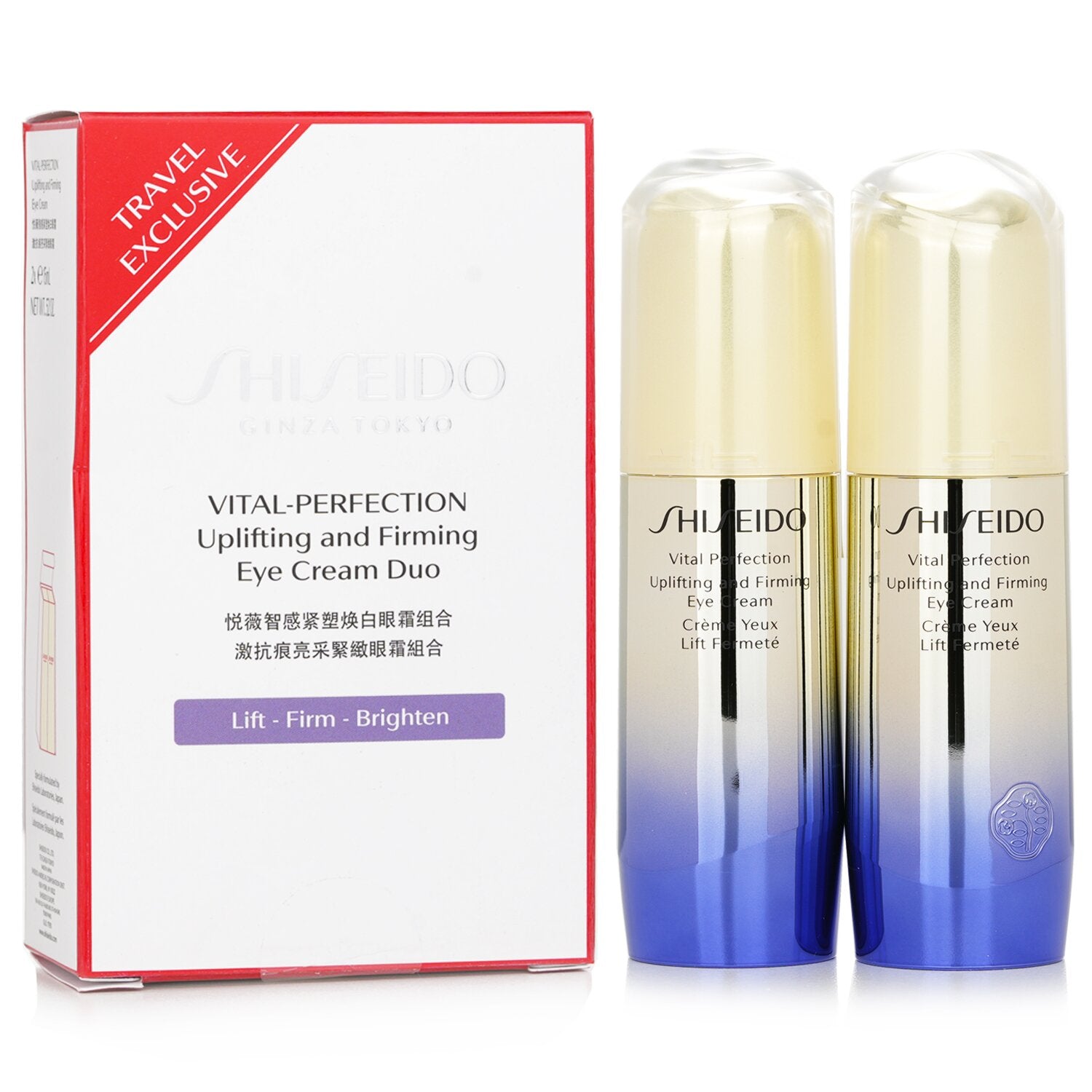 Shiseido Vital Perfection Uplifting & Firming Eye Cream Duo  2x15ml