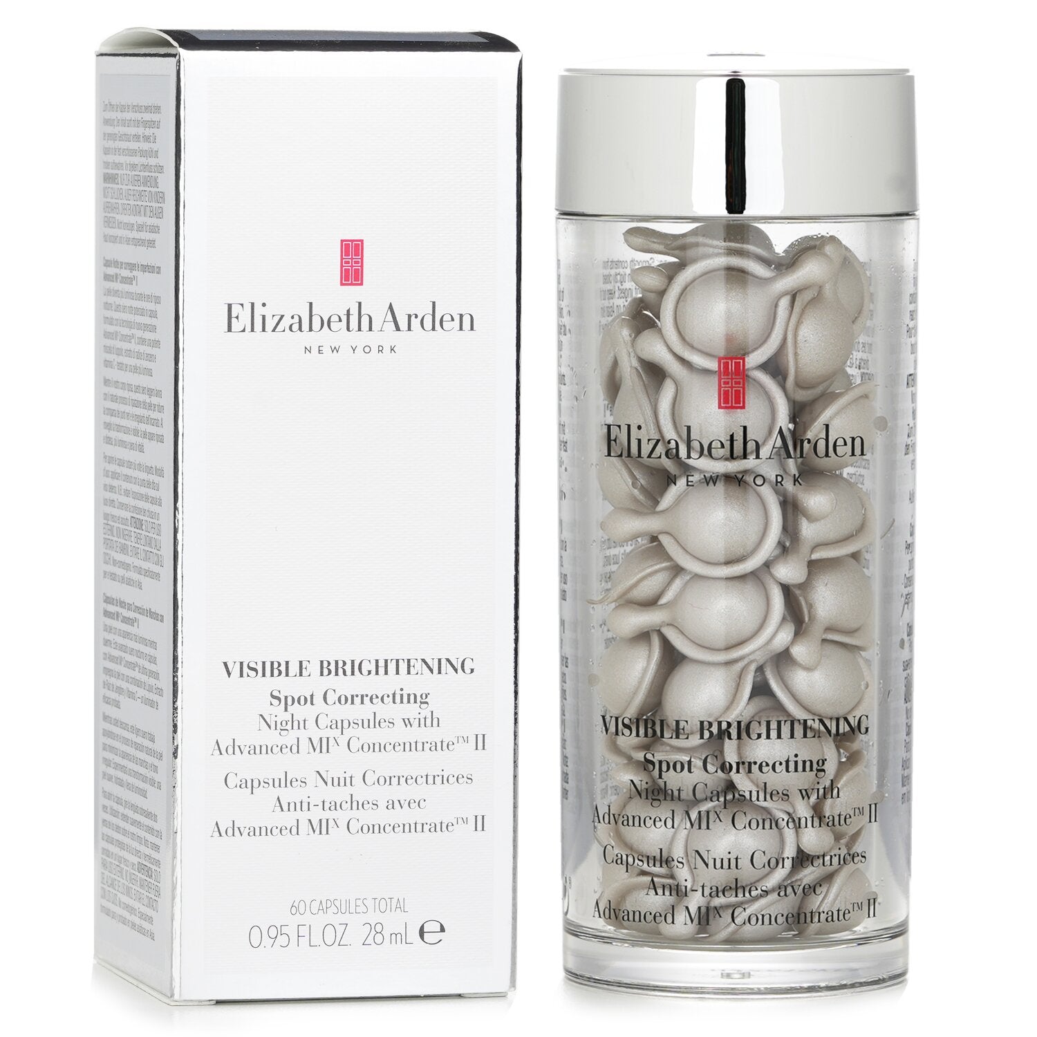 Elizabeth Arden Visible Brightening Spot Correcting Night Capsules  60 Caps