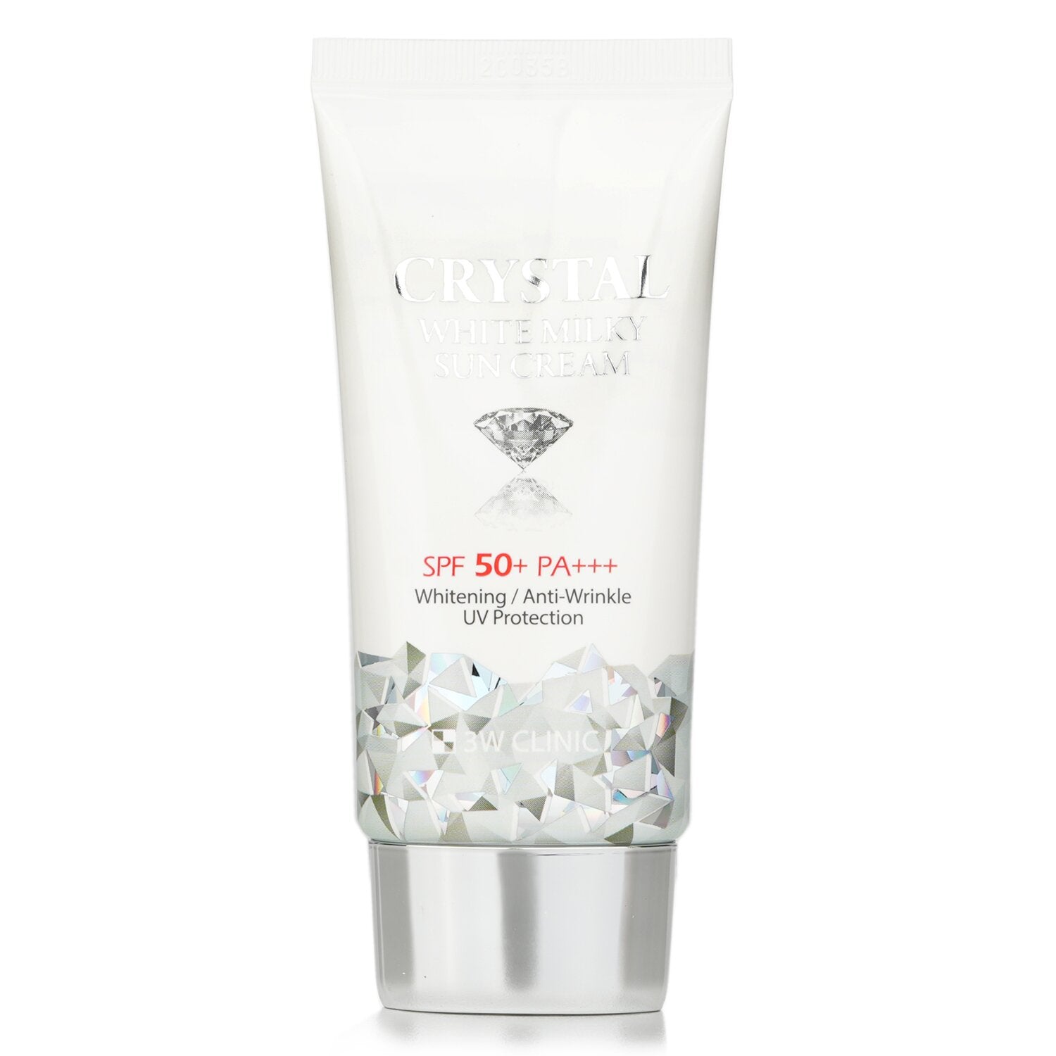 3W Clinic Crystal White Milky Sun Cream SPF 50+/PA+++  50ml