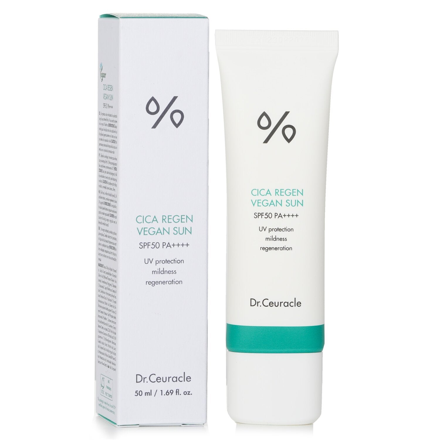 Dr.Ceuracle Cica Regen Vegan Sun SPF 50  50ml/1.69oz